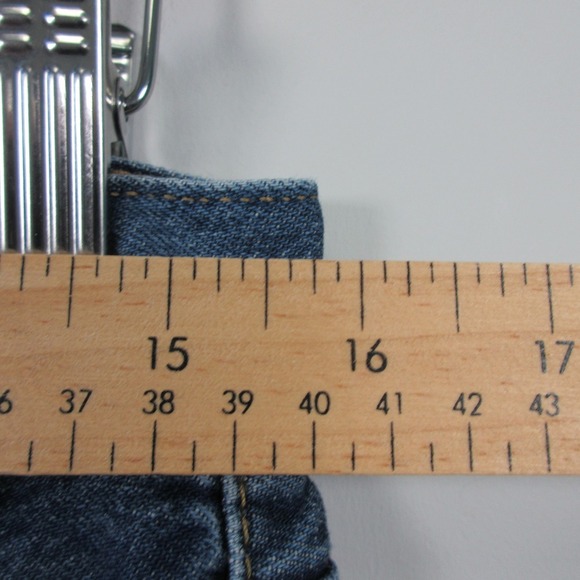 Levis Premium Dad Jeans Womens 30 Blue Denim Baggy Cotton Relaxed Casual 624 - Picture 9 of 12